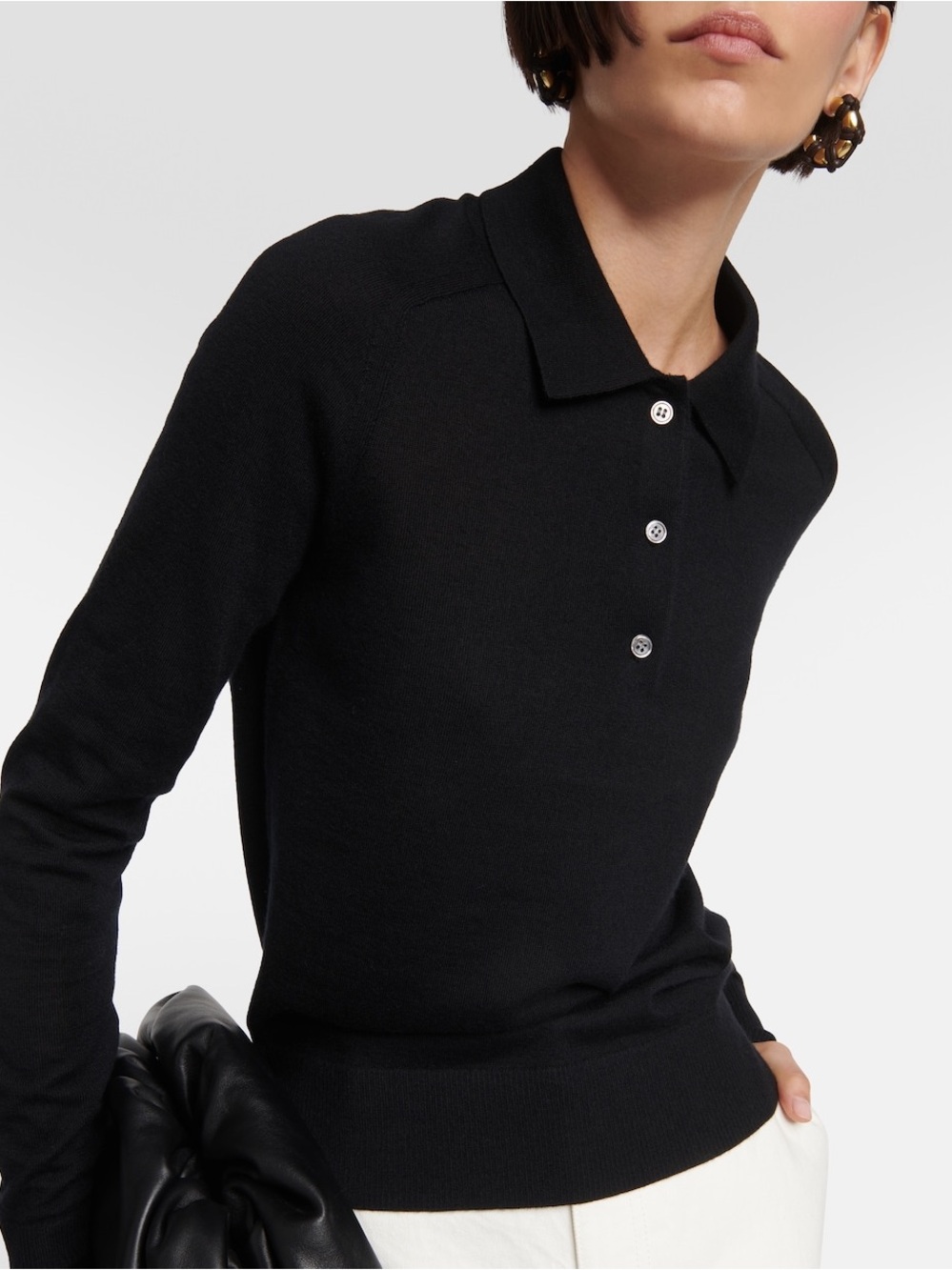 CO Collection Polo Neck Cashmere Sweater
Sz L